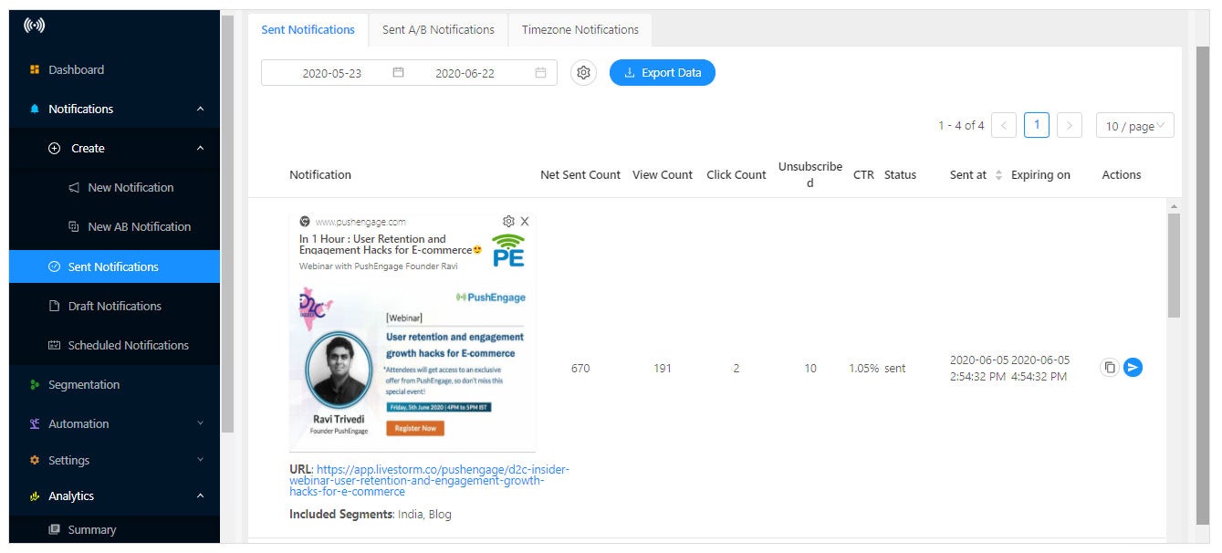 PushEngage Screenshot #0