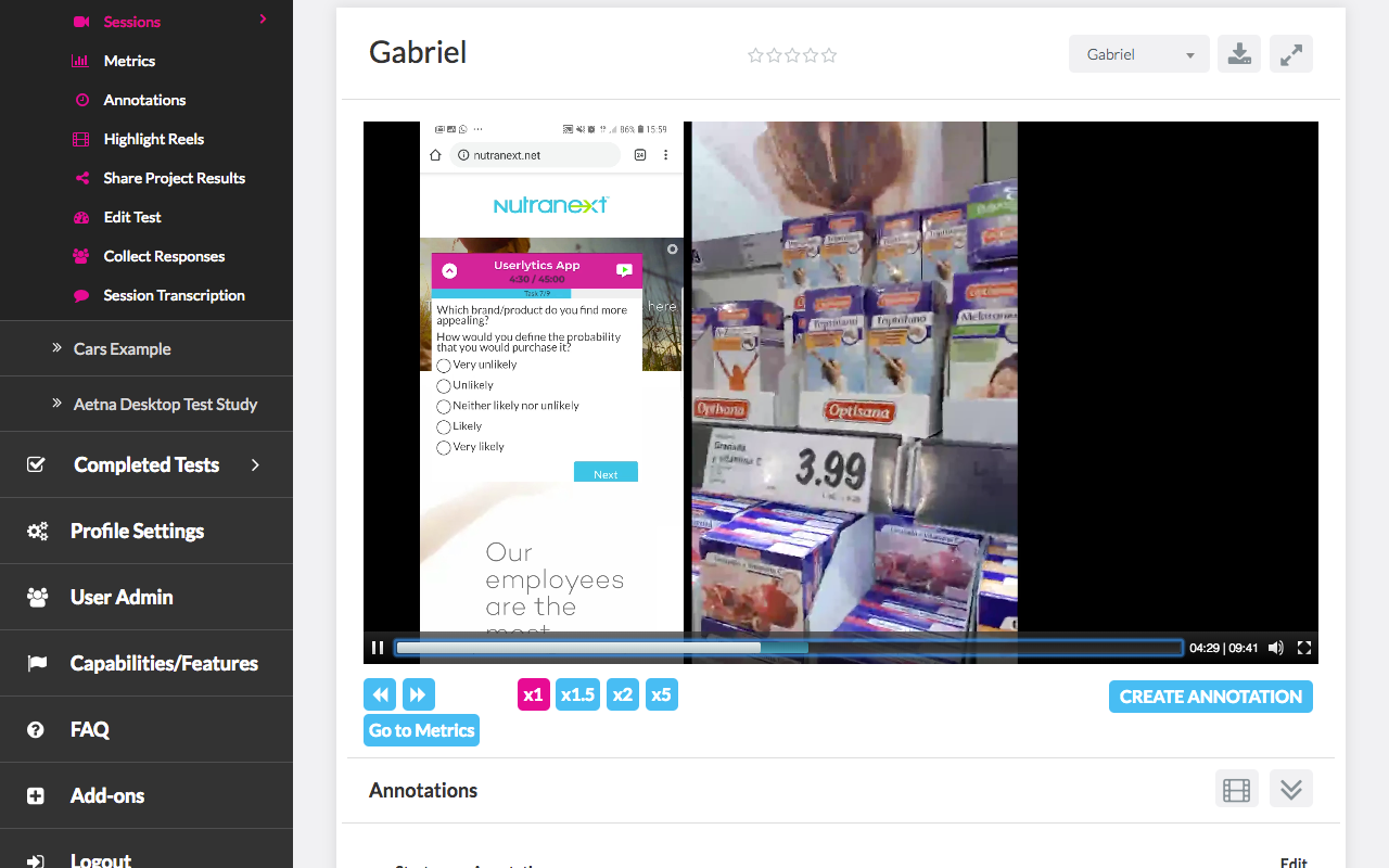 userlytics Screenshot #0