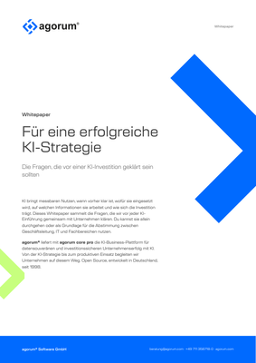 Whitepaper: Für eine erfolgreiche KI-Strategie