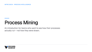 Process Mining Intro