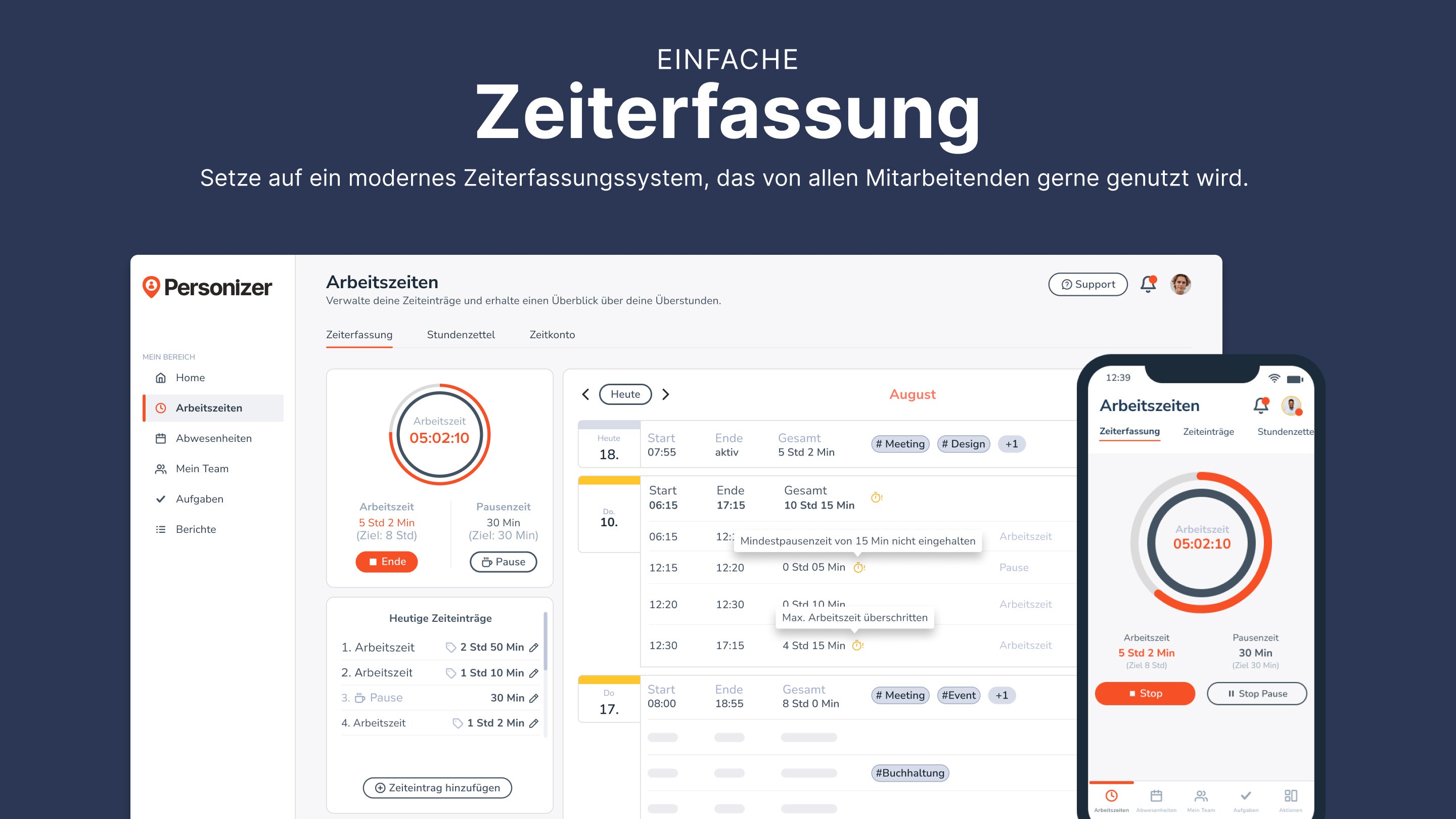 Personizer Screenshot #0