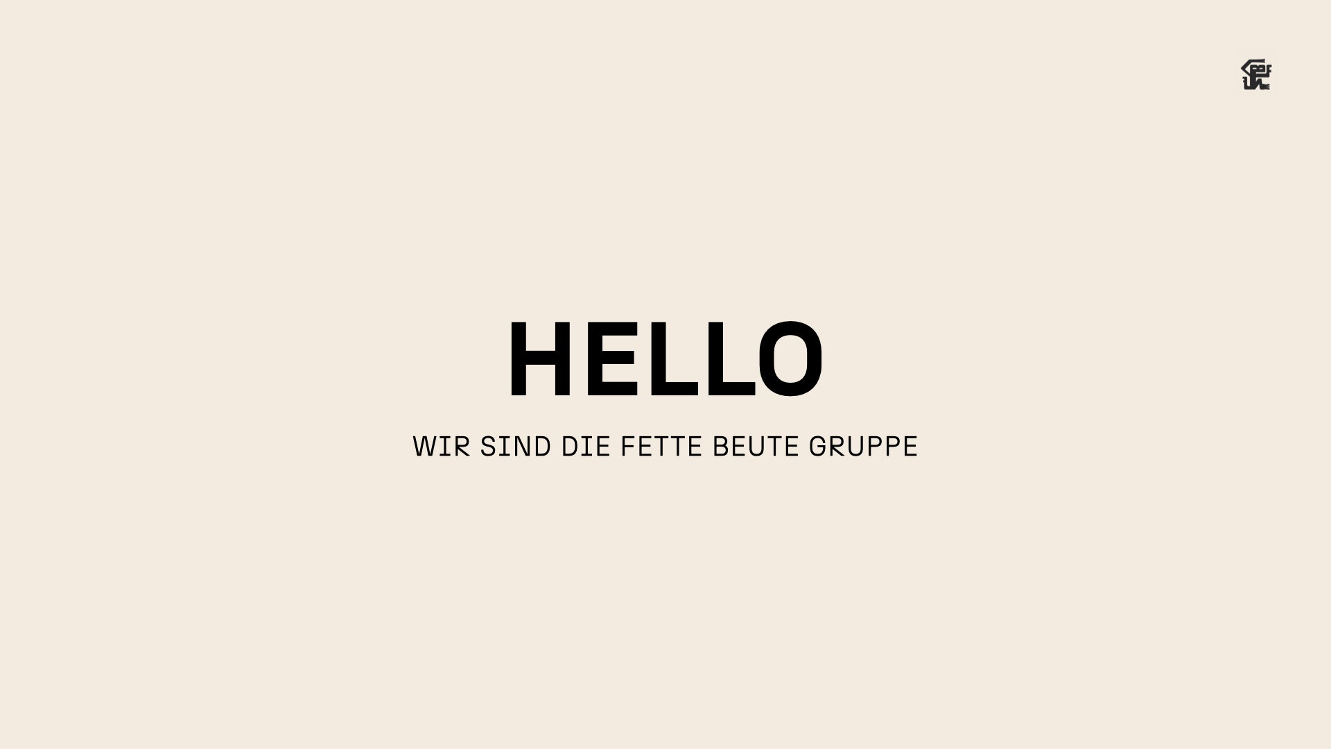 DES WAHNSINNS FETTE BEUTE Projekte & Portfolio Screenshot #0