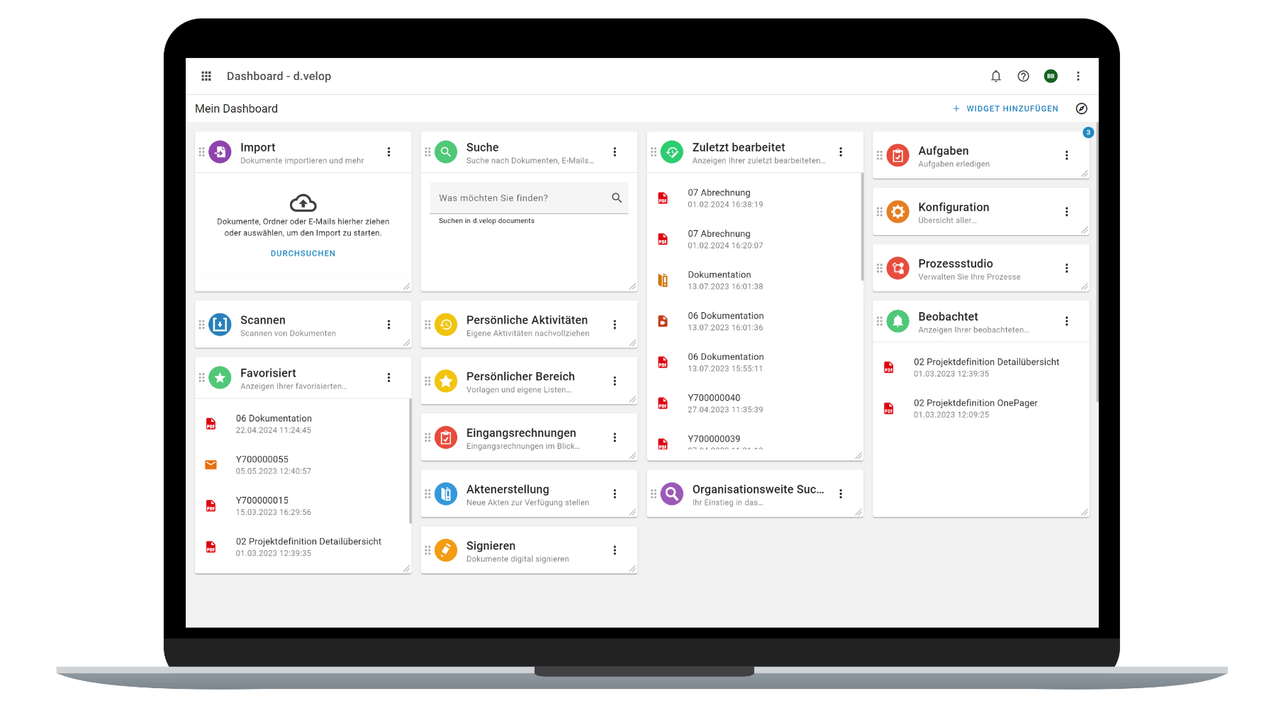 d.velop documents Screenshot #0