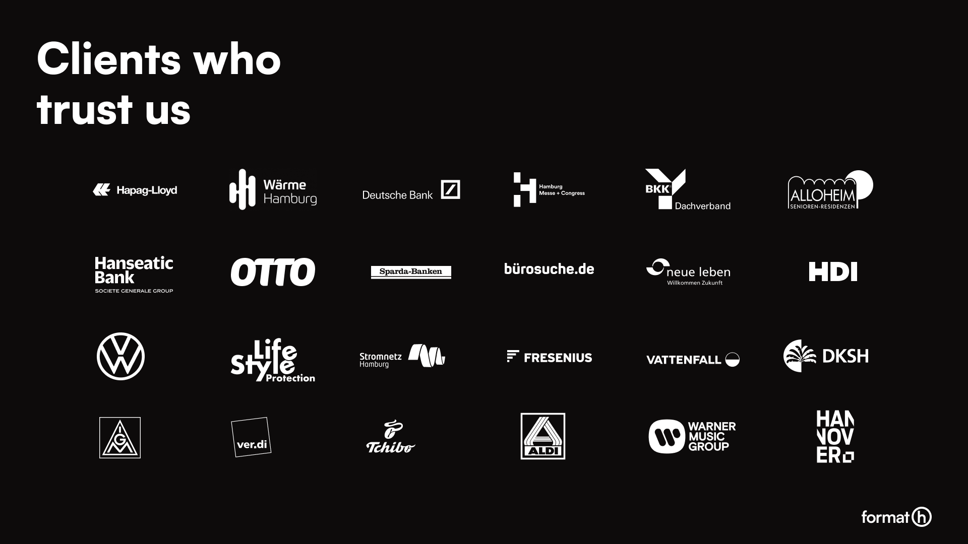 format h Projekte & Portfolio Screenshot #7