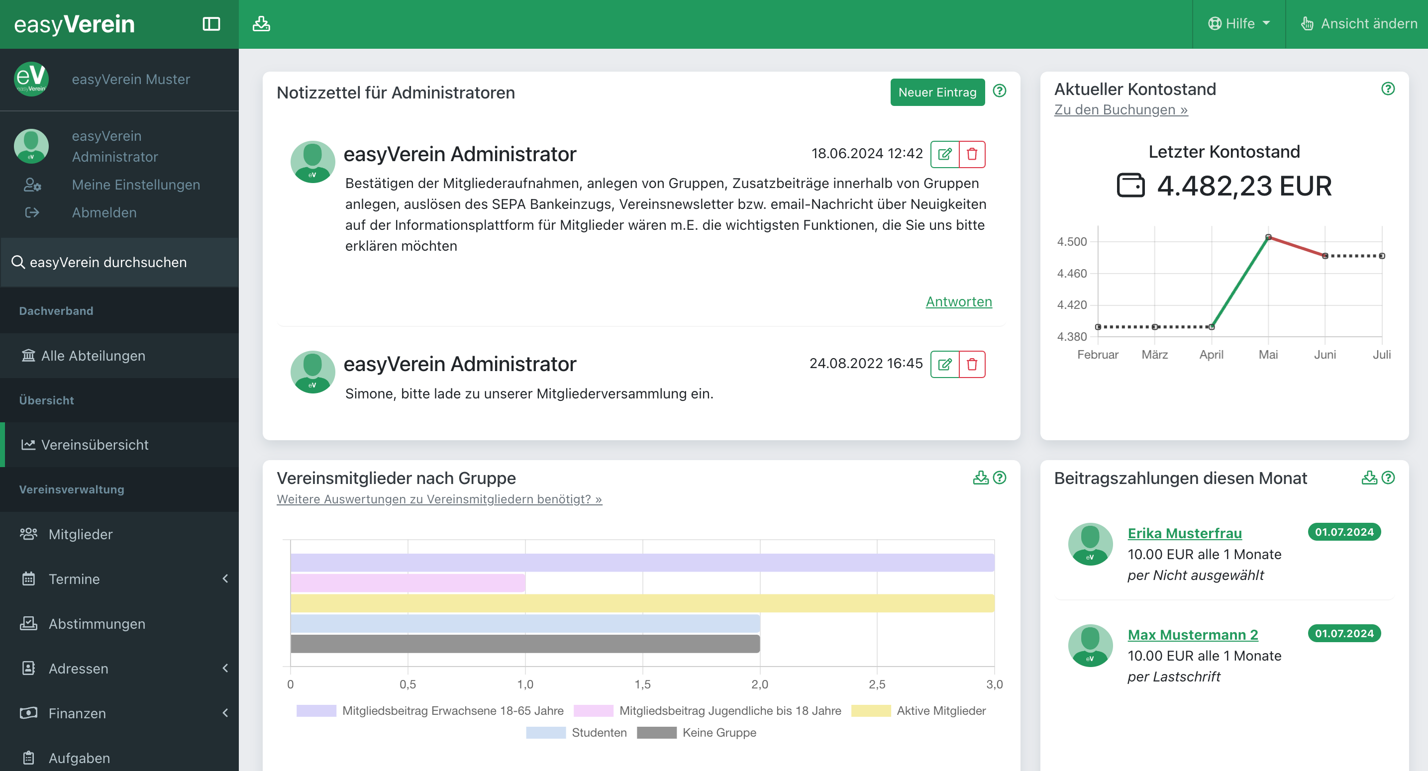easyVerein Screenshot #0