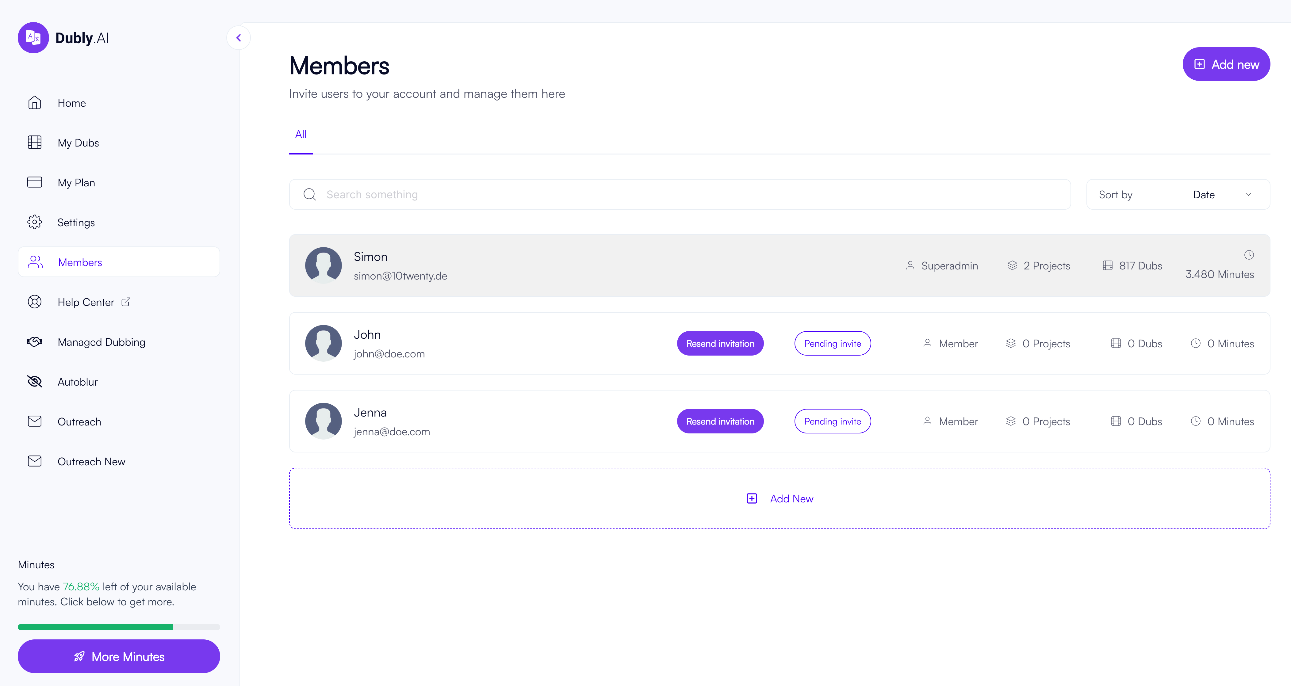 Dubly.AI Screenshot #0
