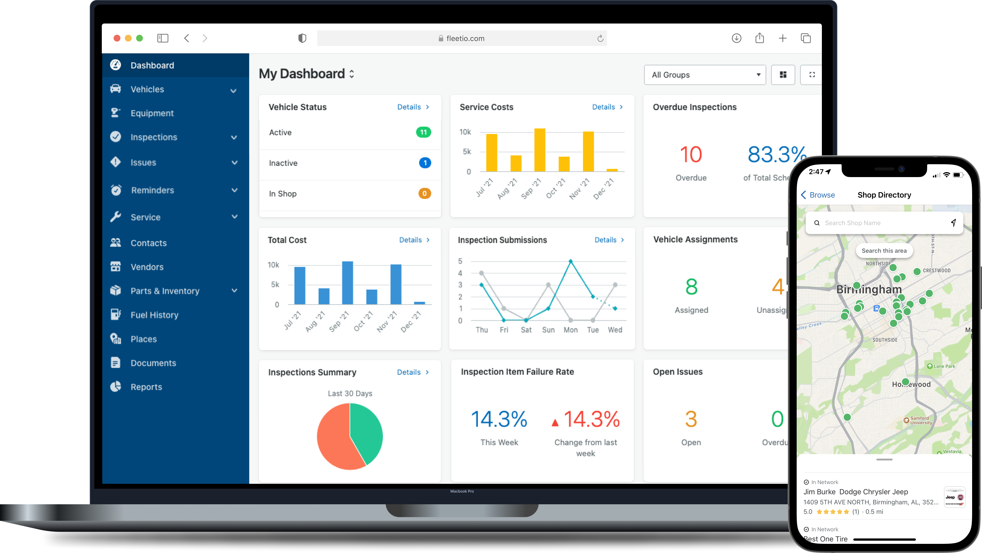 Fleetio Screenshot #0
