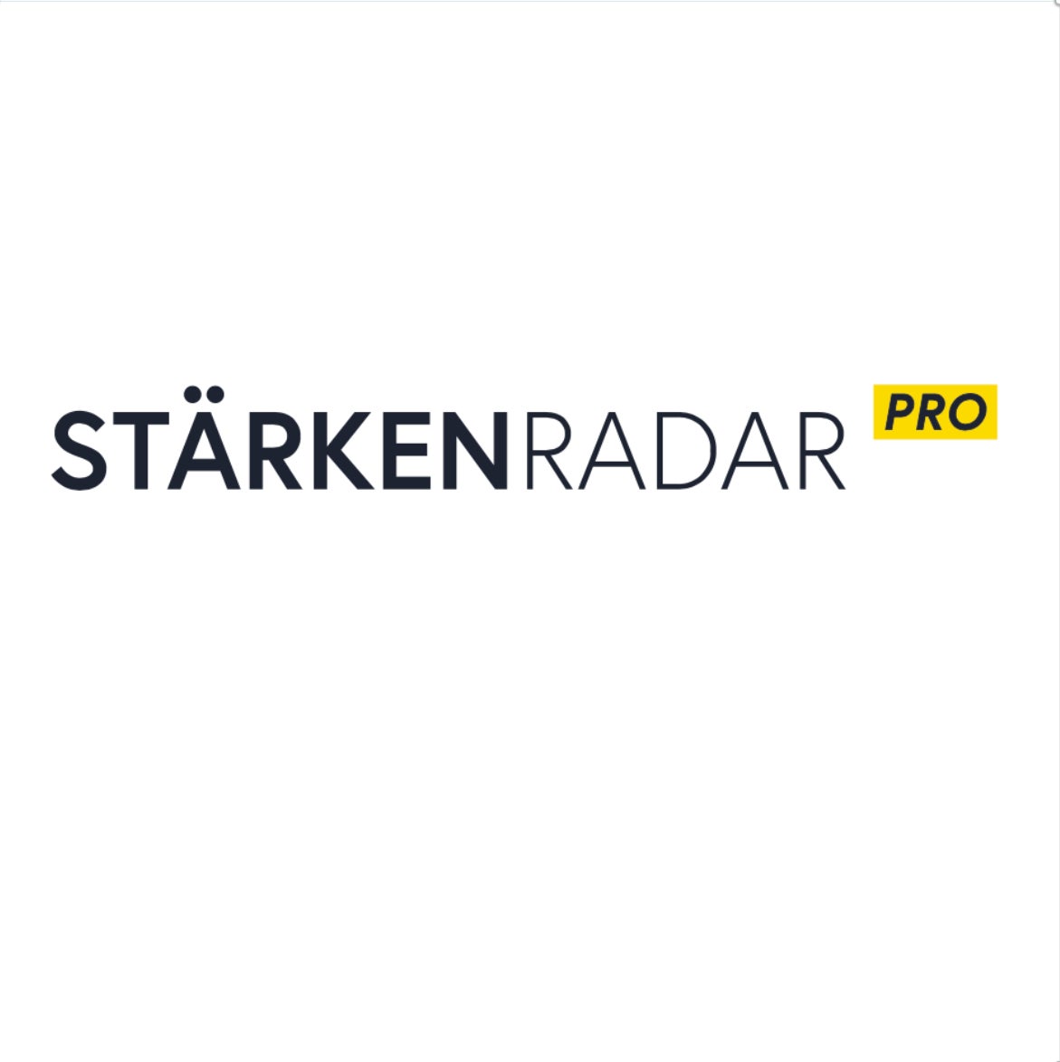 STÄRKENRADAR Logo