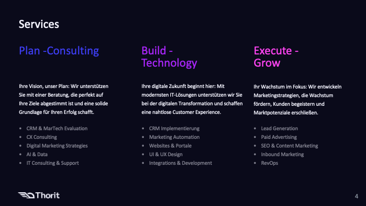 Thorit Projects & Portfolio Screenshot #1