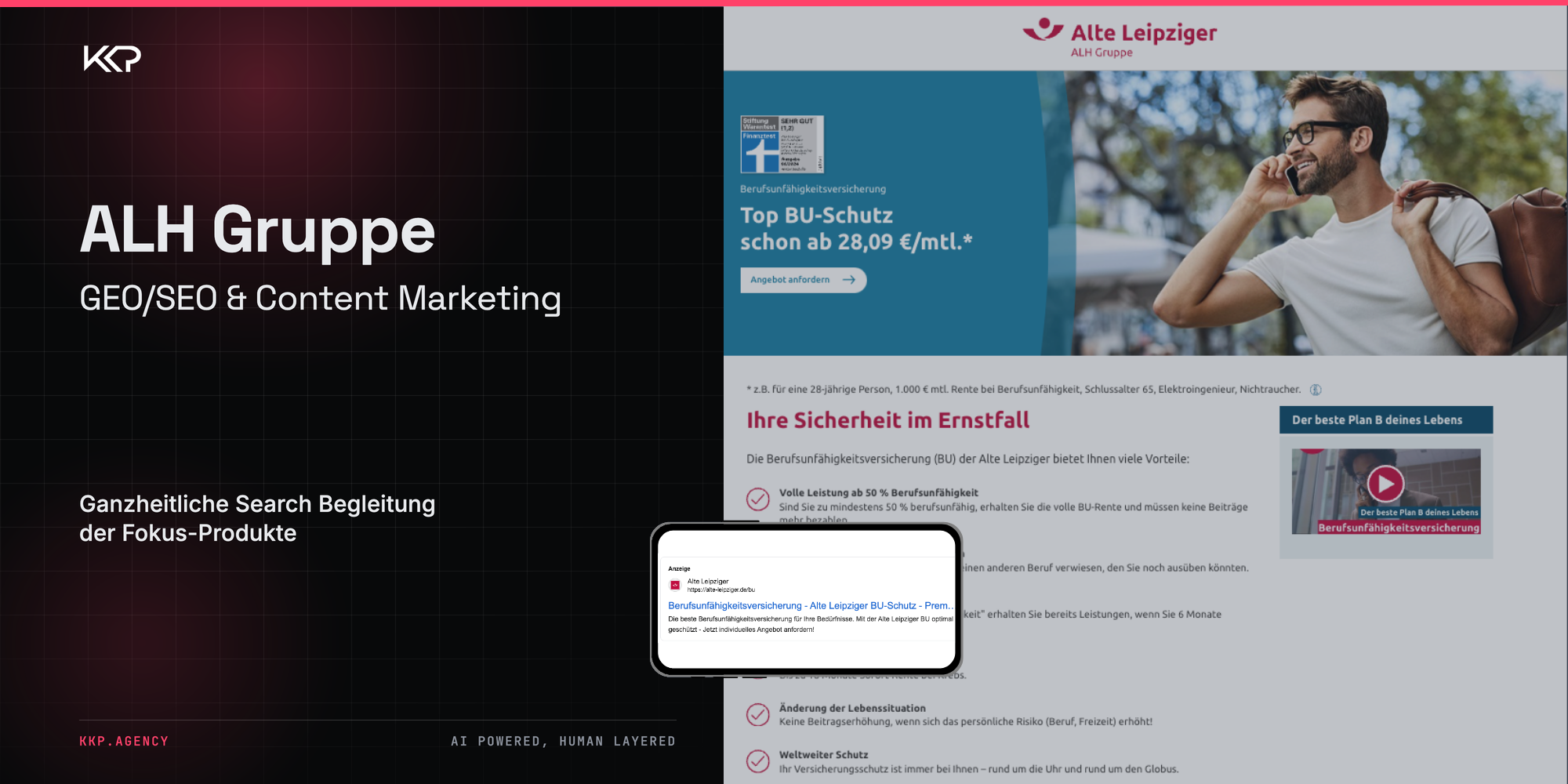 KKP.agency Projekte & Portfolio Screenshot #1
