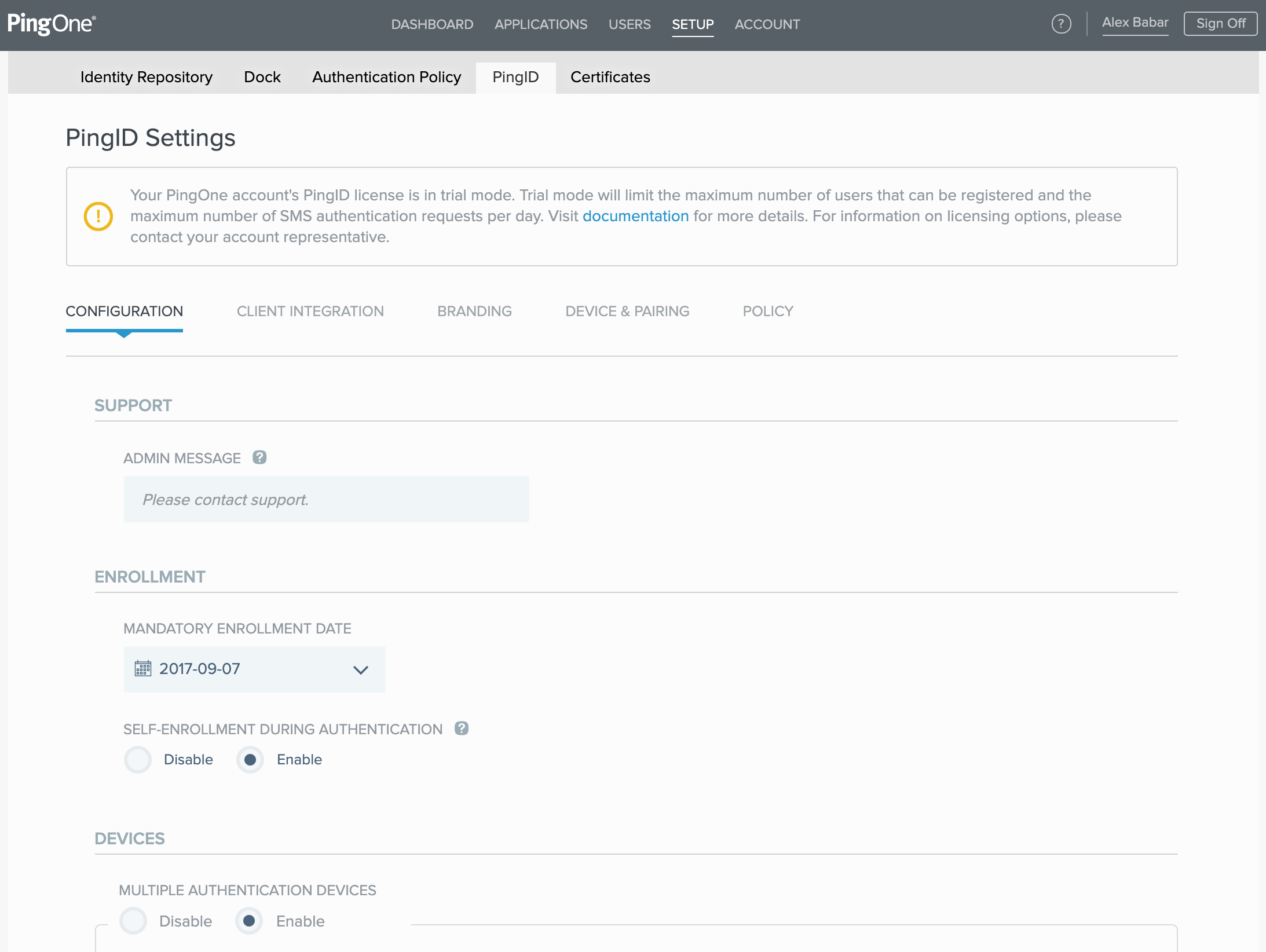 Ping Identity Screenshot #0