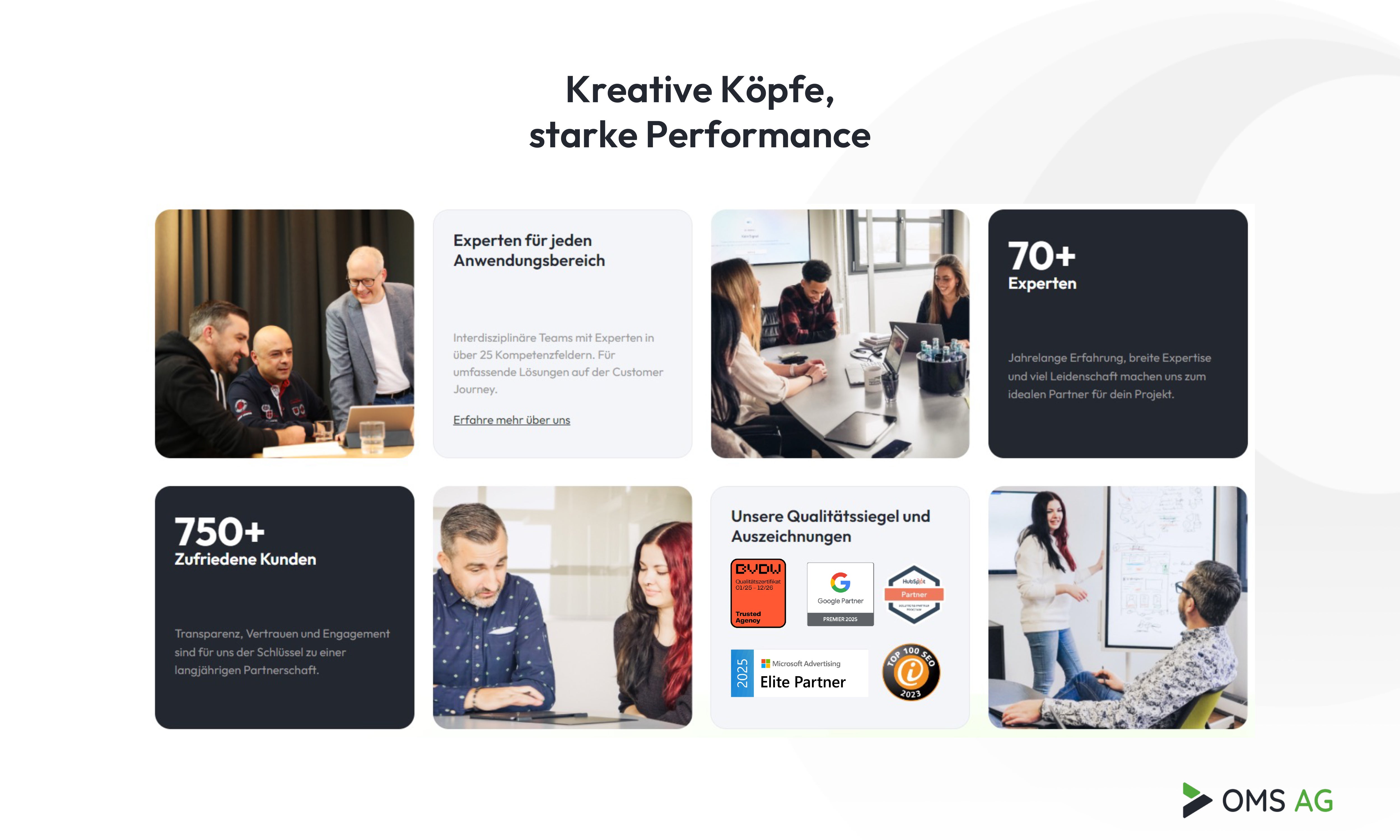 Online Marketing Solutions AG Projekte & Portfolio Screenshot #0