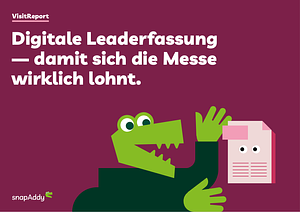 Digitale Leaderfassung – VisitReport von snapAddy