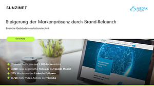 SUNZINET - Steigerung Markenpräsenz durch Brand-Relaunch