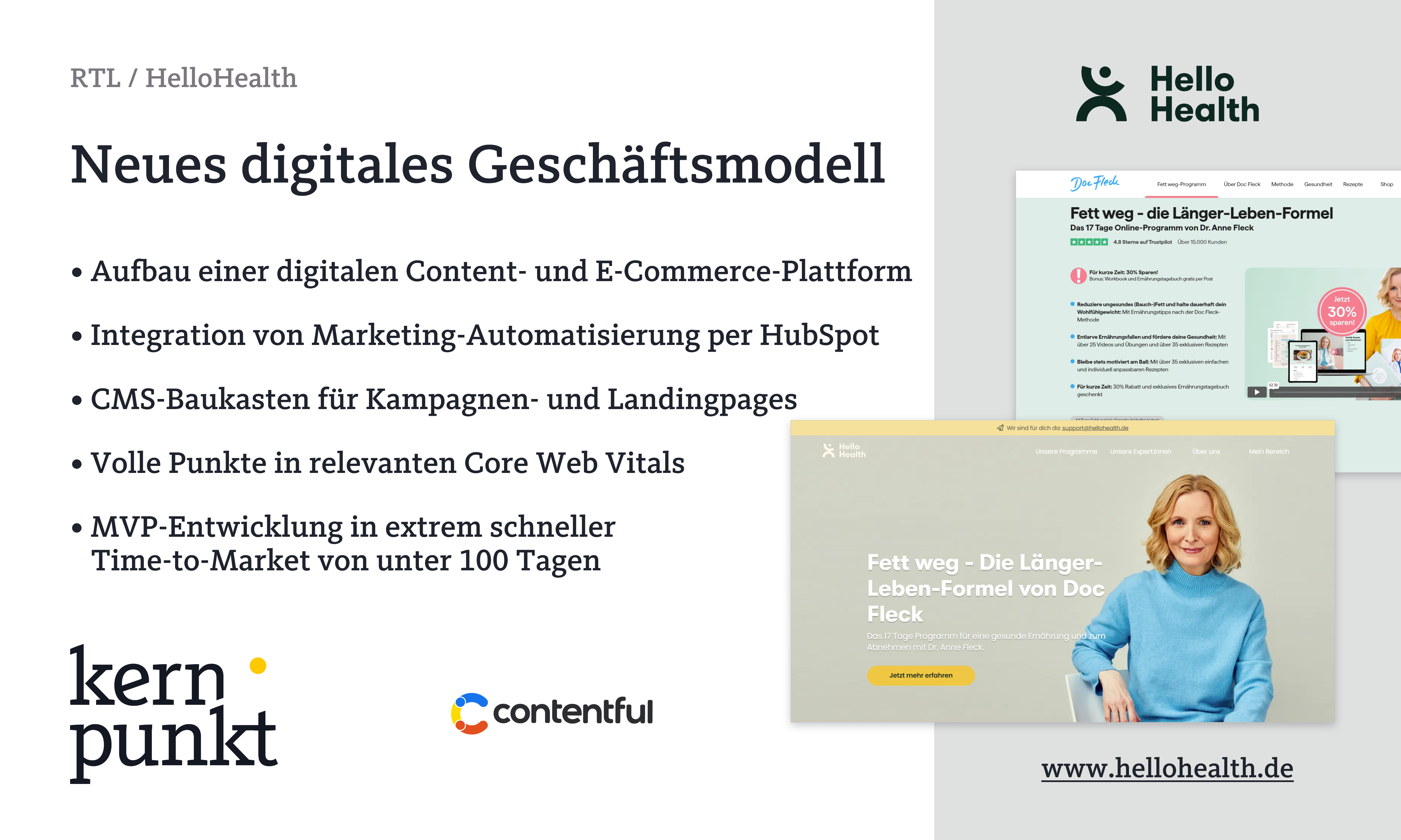 kernpunkt  Projekte & Portfolio Screenshot #3