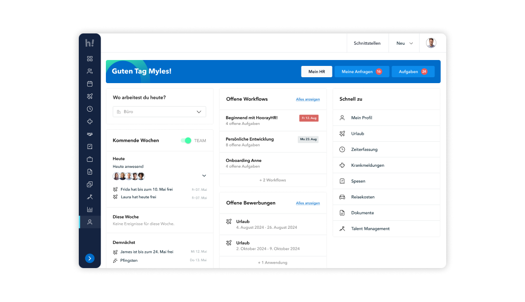 HoorayHR Screenshot #0