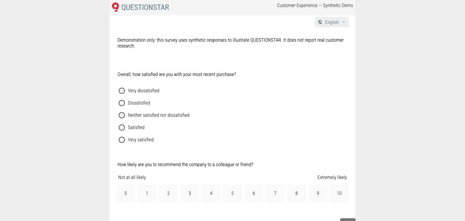 QUESTIONSTAR Screenshot #0