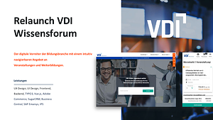 VDI Wissensforum - Relaunch Case 