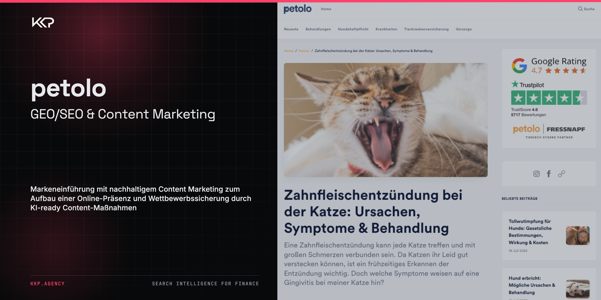KKP.agency Projekte & Portfolio Screenshot #0