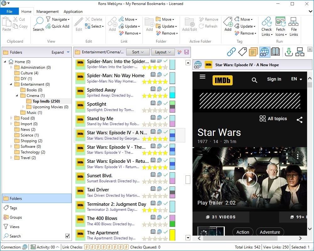 Rons WebLynx Screenshot #0
