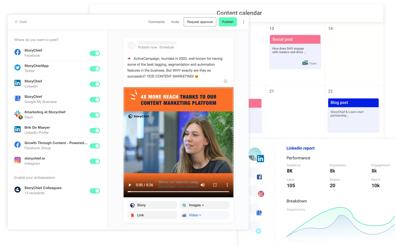 StoryChief Screenshot #0