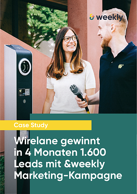 Wirelane gewinnt in 4 Monaten 1.600 Leads mit &weekly Marketing-Kampagne