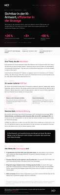 Case Study AI-Sichtbarkeit x Paid Search