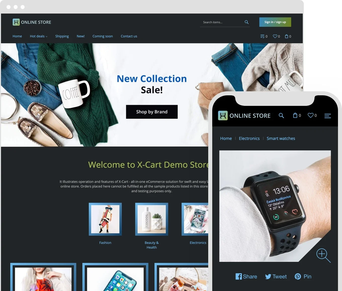 X-Cart Screenshot #0