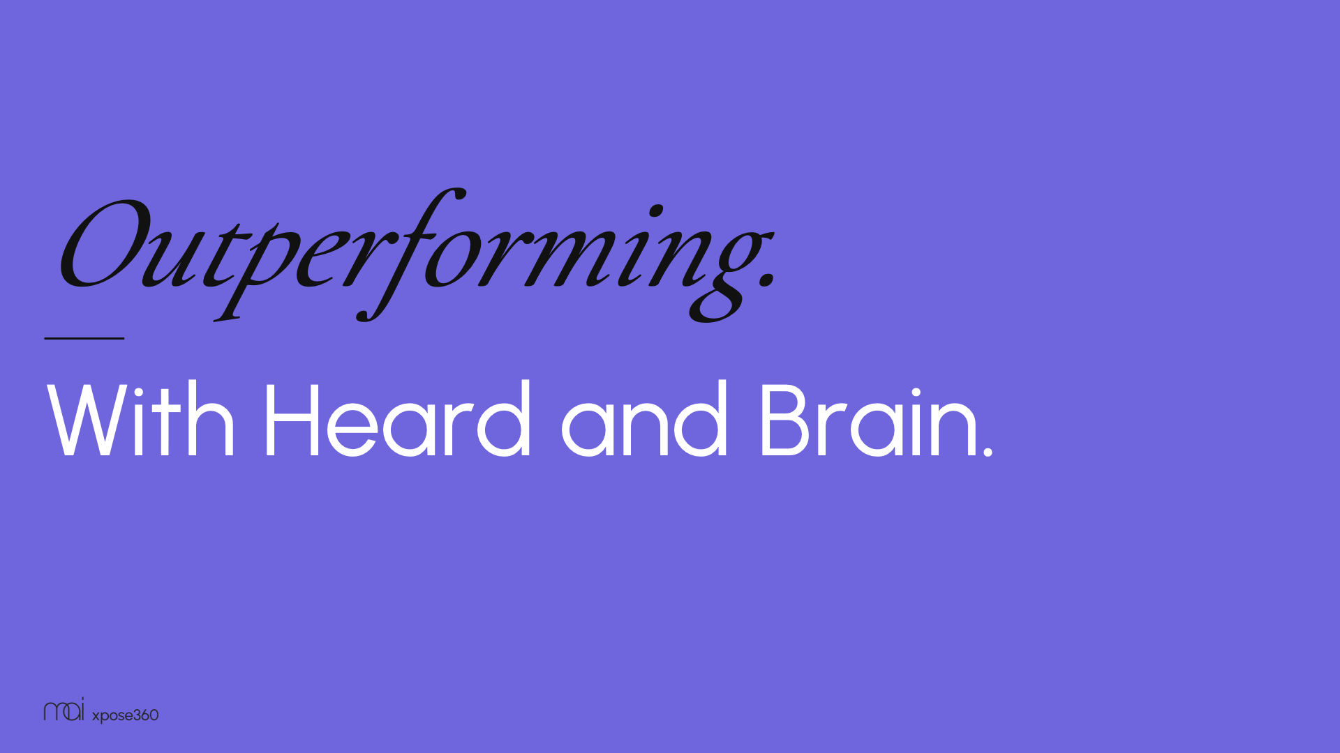 MAI xpose360  Projects & Portfolio Screenshot #0