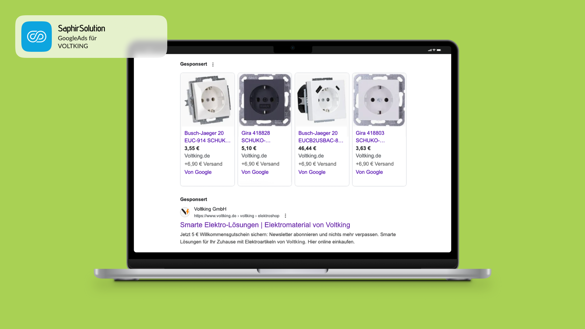 SaphirSolution Projekte & Portfolio Screenshot #1