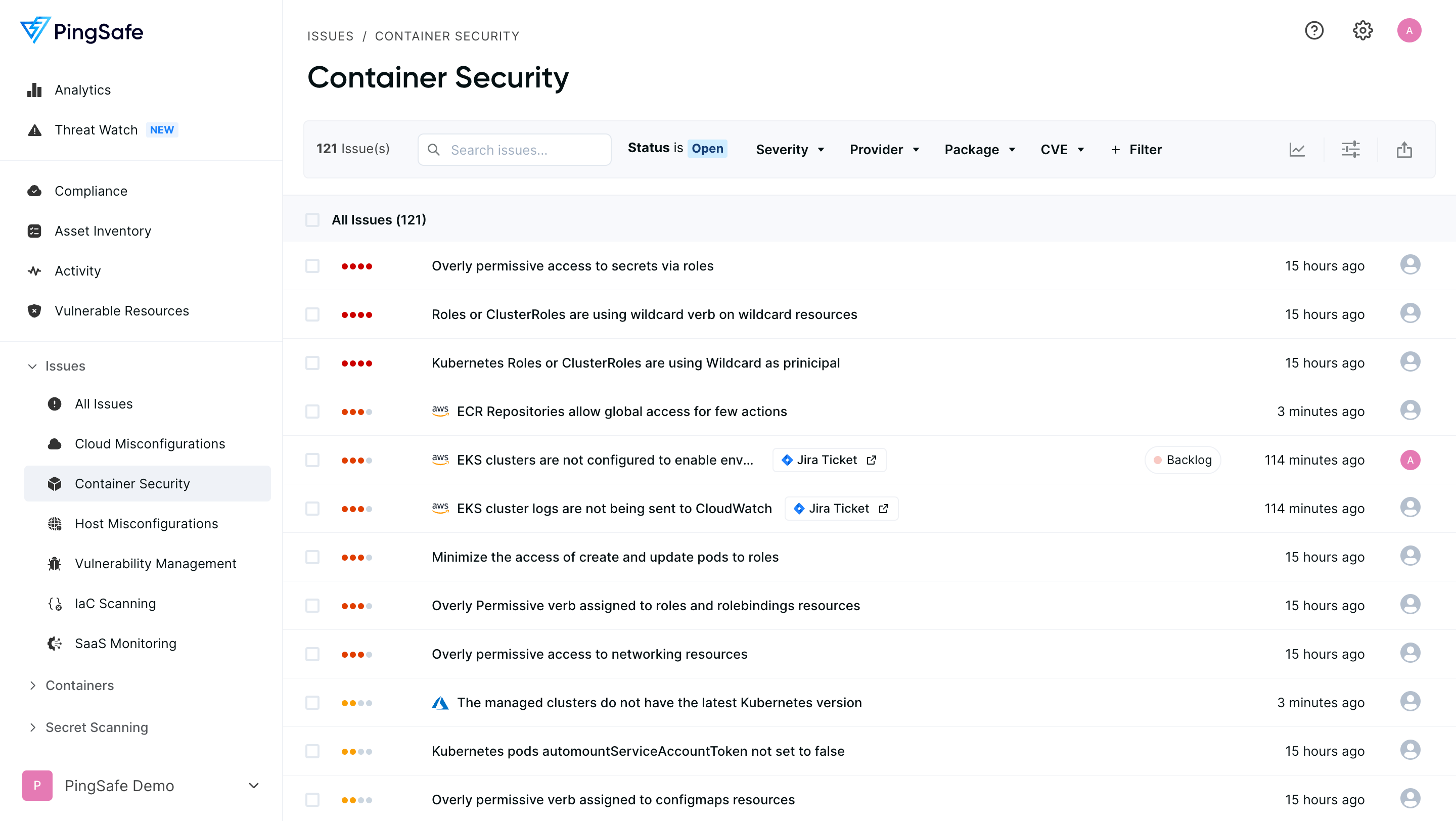 PingSafe Screenshot #0