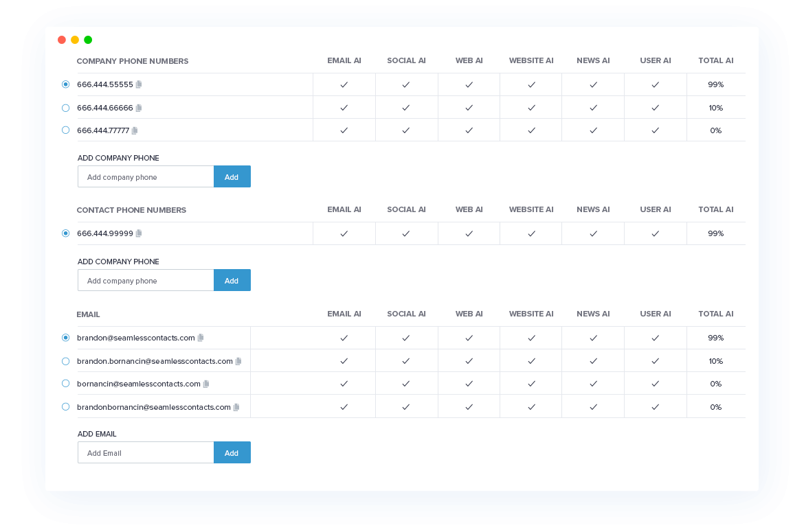 Seamless.AI Screenshot #0