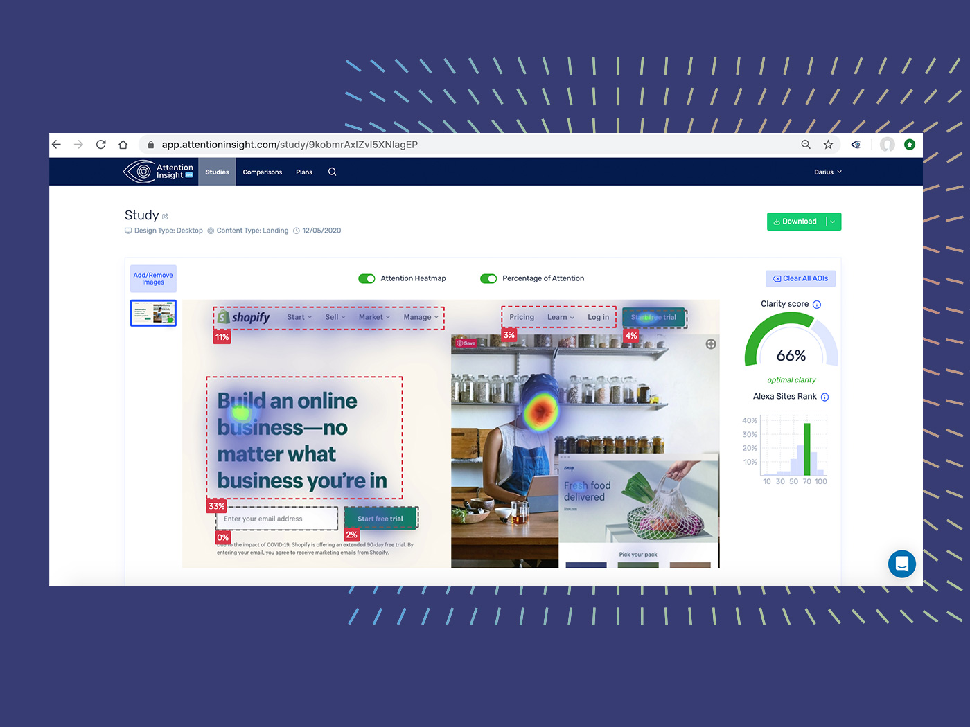 Attention Insight Screenshot #0