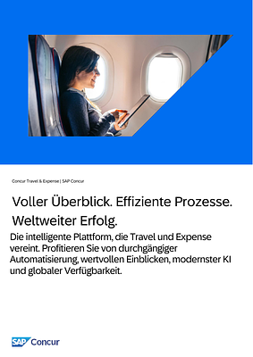 Concur Travel & Expense Broschüre