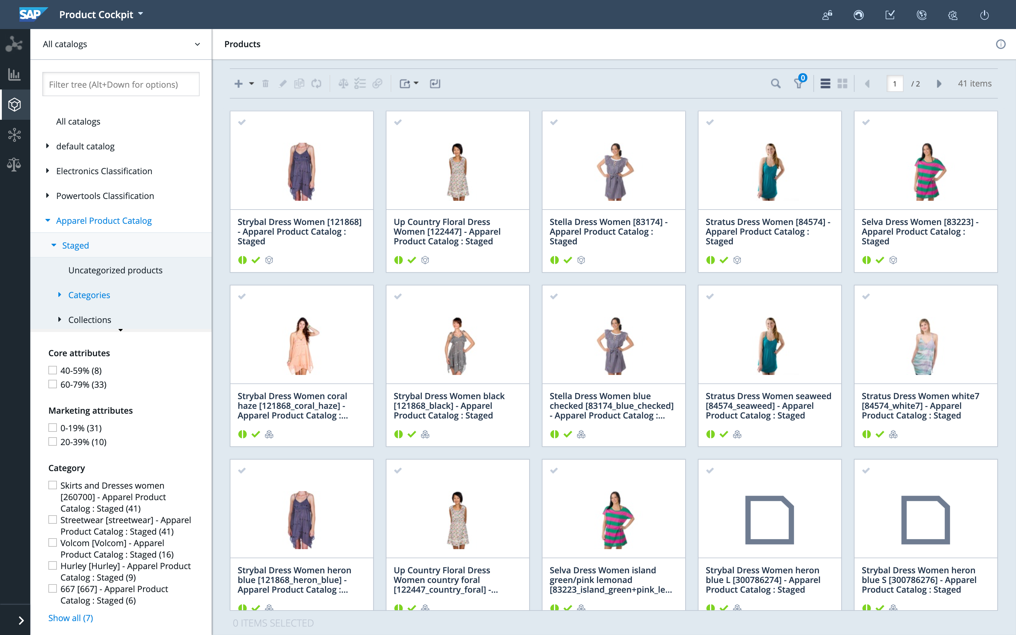 SAP Commerce Cloud Screenshot