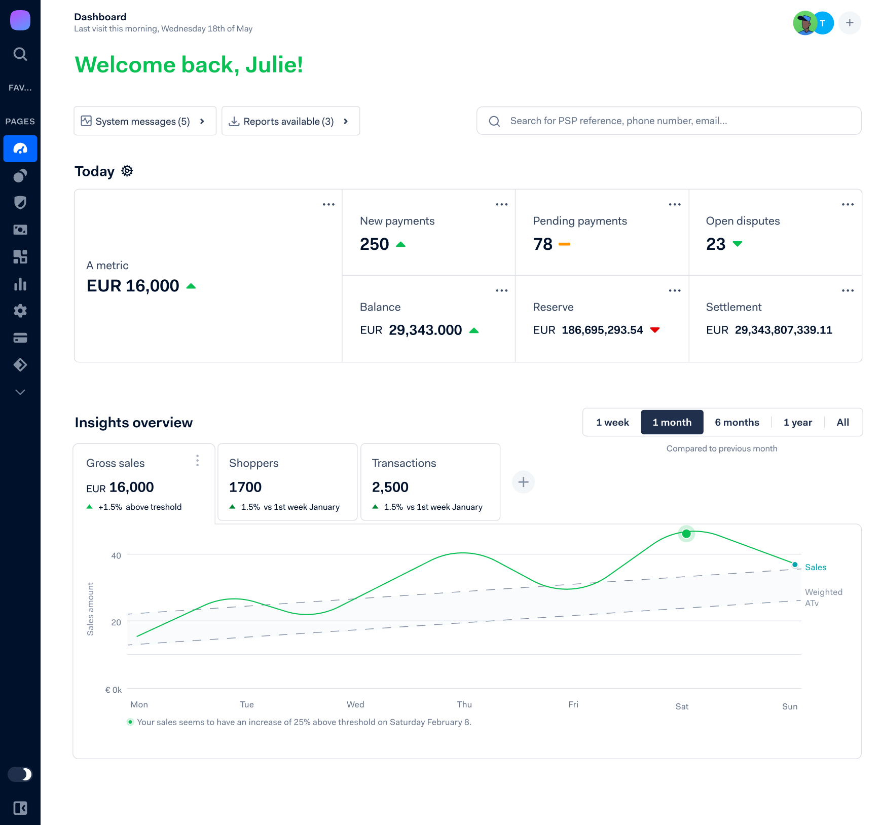 Adyen Screenshot