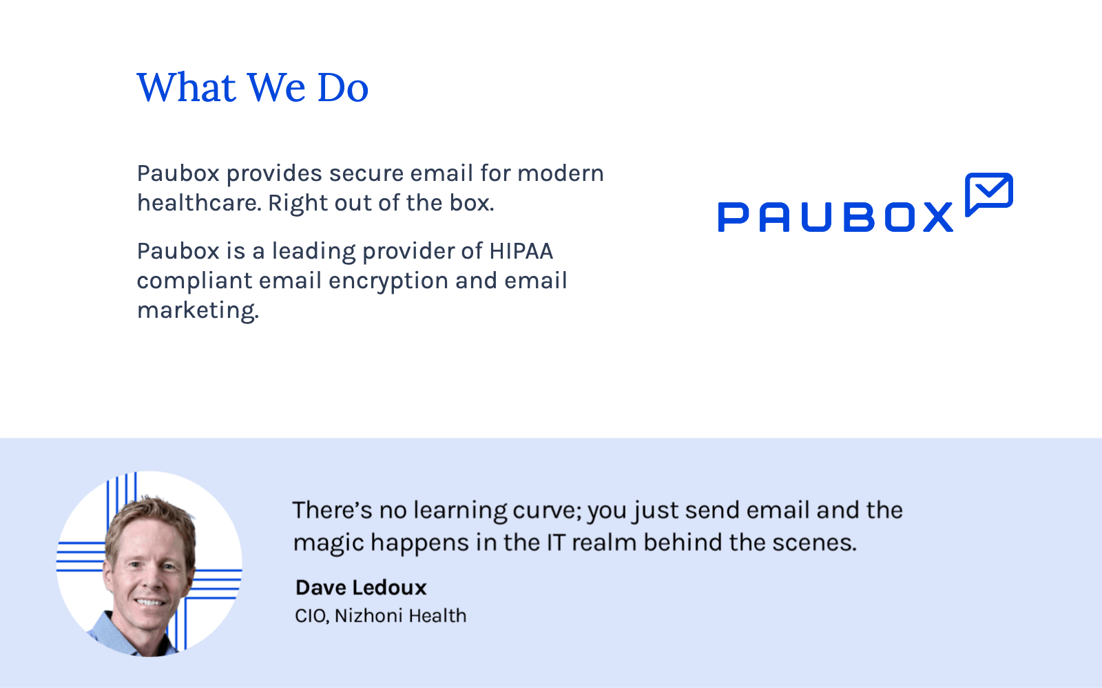 Paubox Screenshot #0