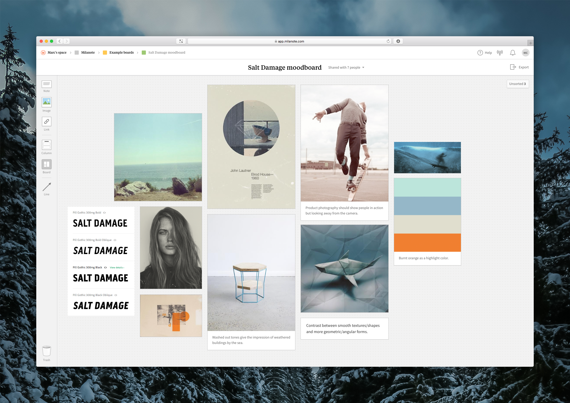 Milanote Screenshot #0
