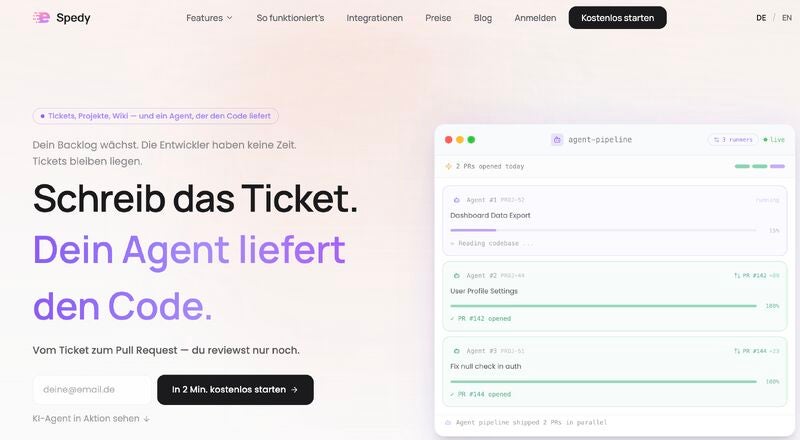 Spedy AI Screenshot #0