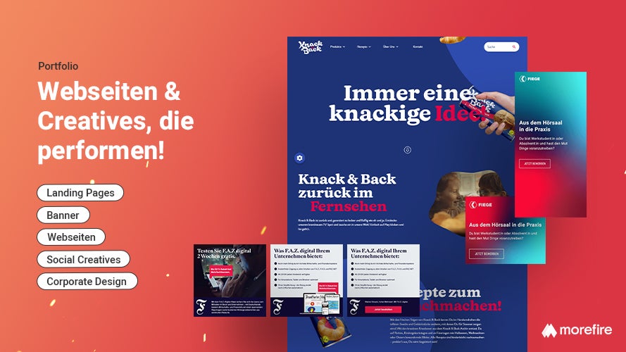 morefire Projects & Portfolio Screenshot #2