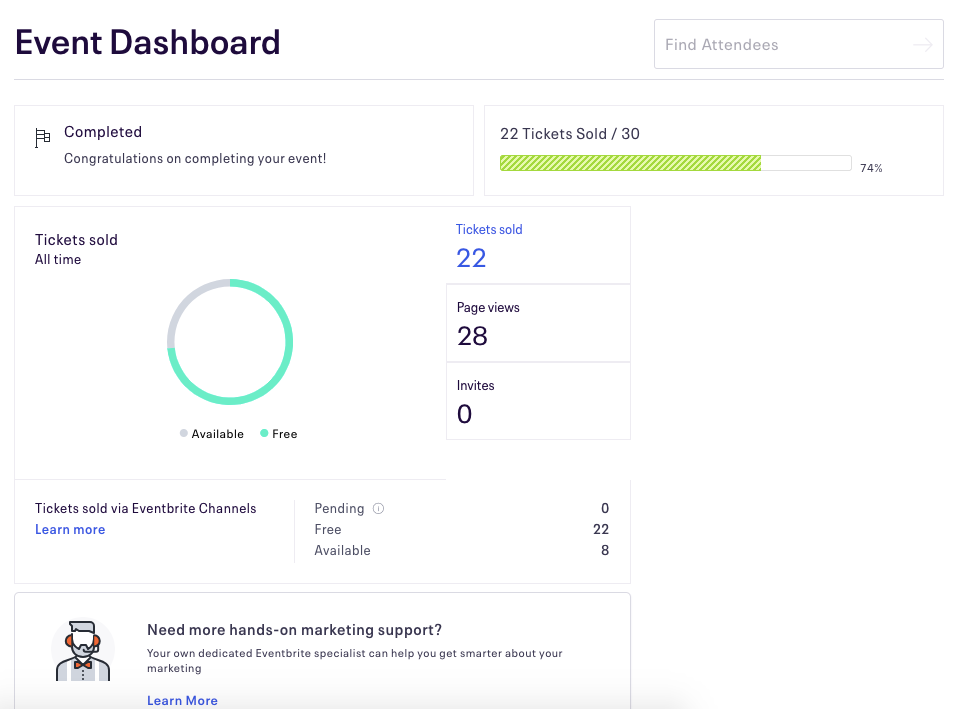 Eventbrite Screenshot #0