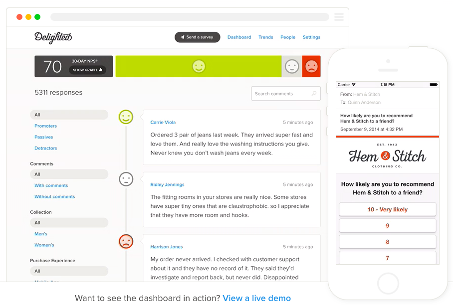 Delighted Screenshot #0