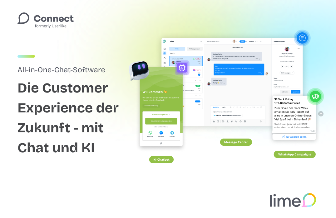 Lime Connect (ehemals Userlike) Screenshot #0