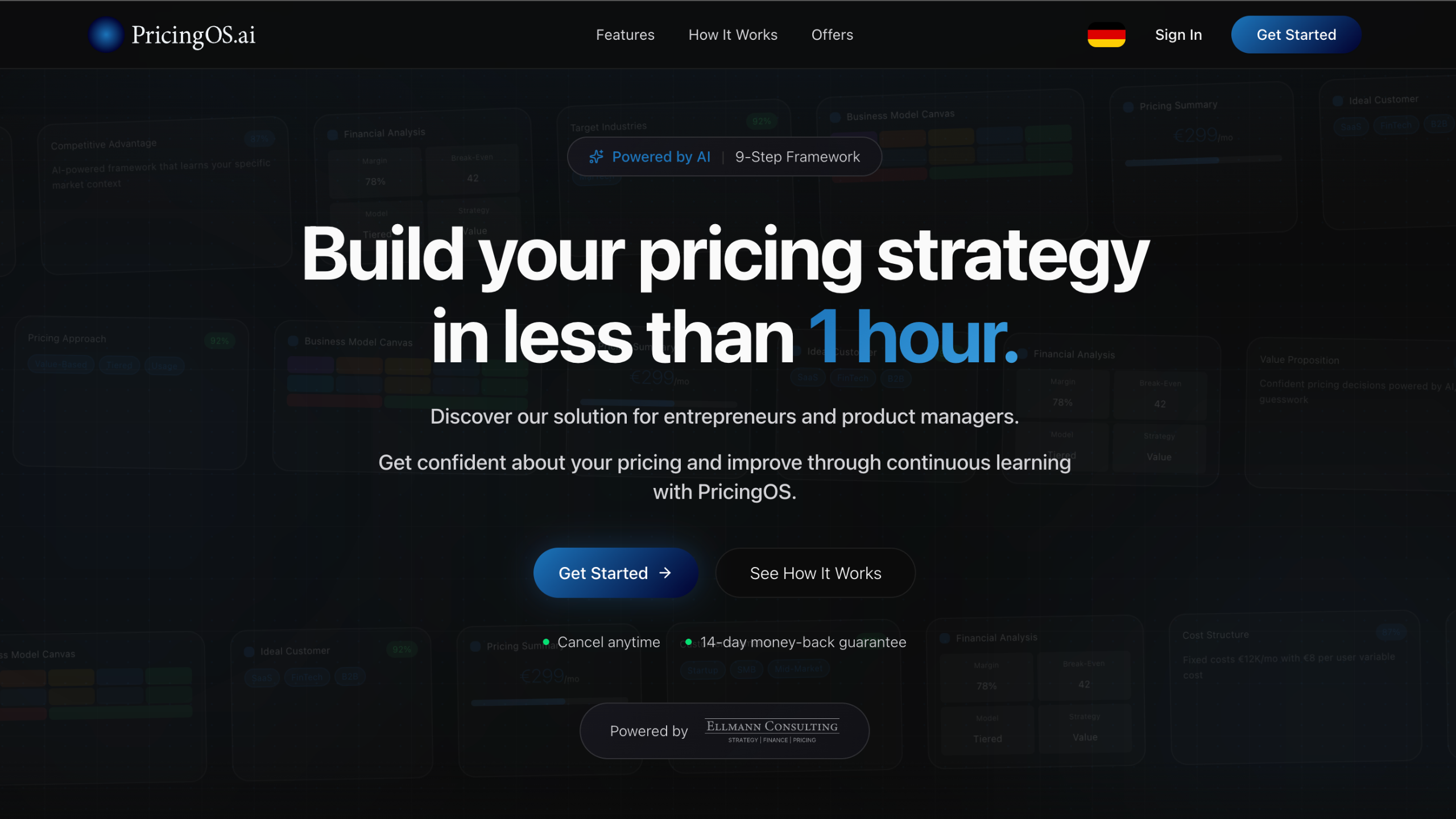 PricingOS.ai Screenshot #0
