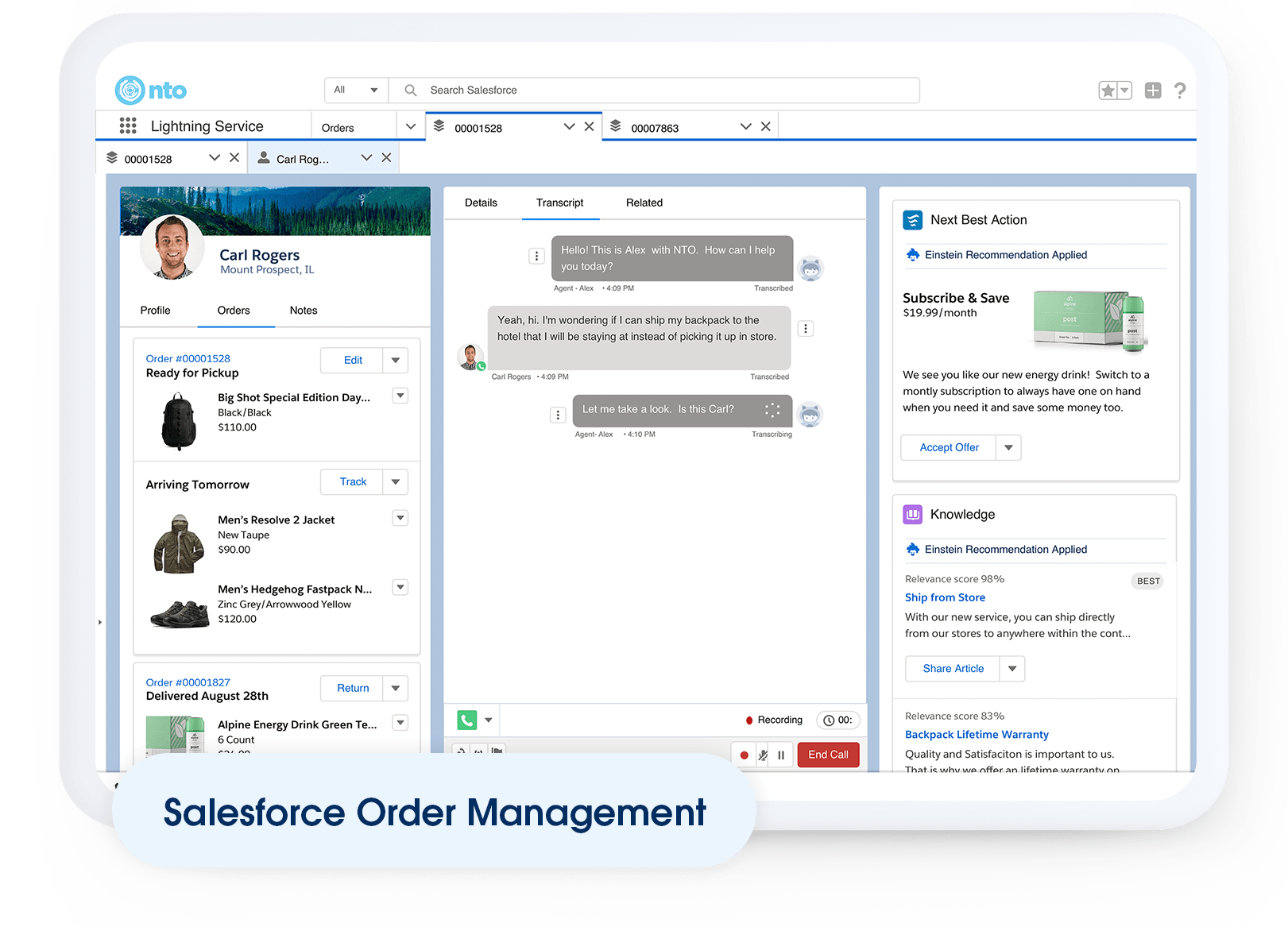 Salesforce Commerce Cloud Screenshot