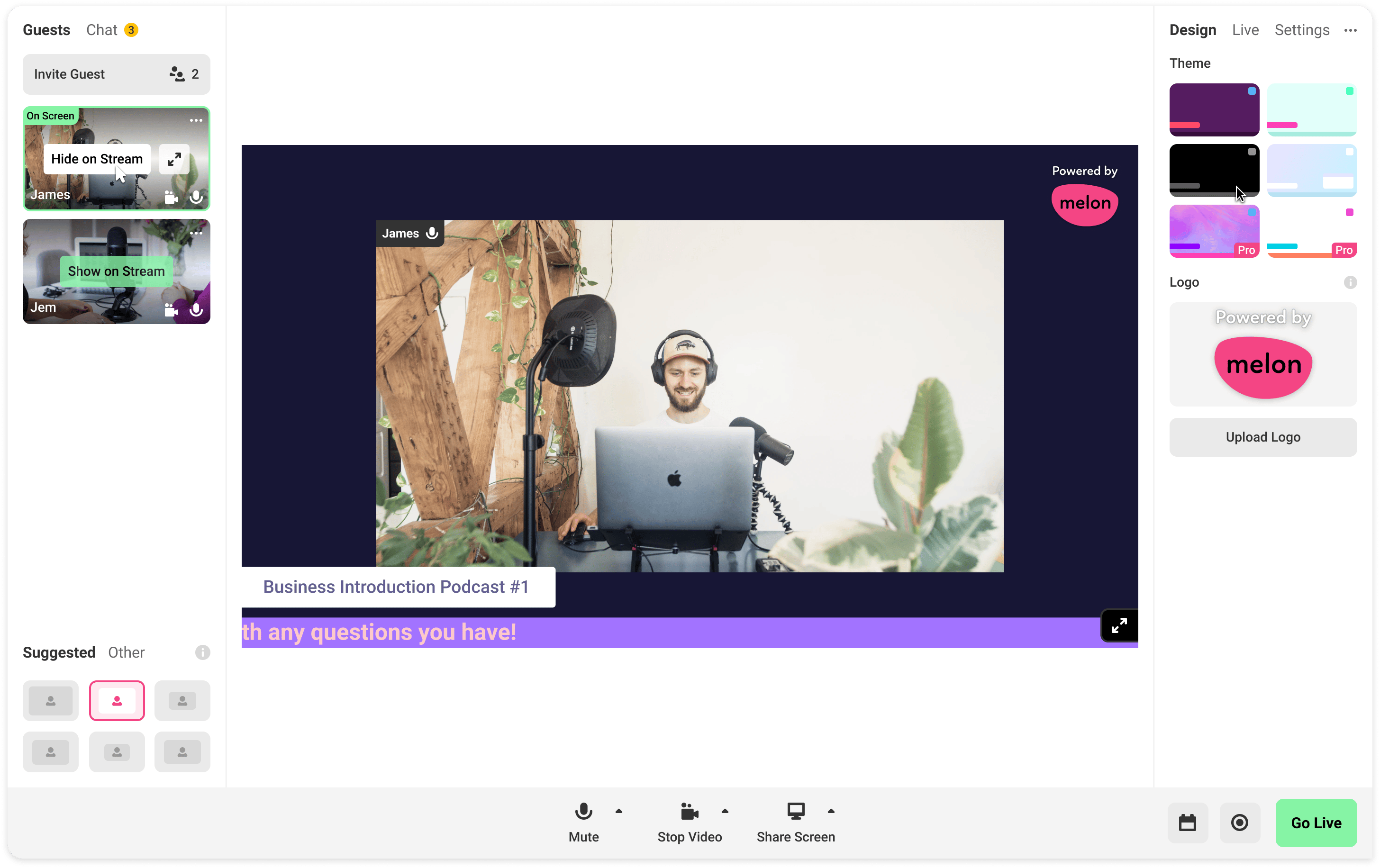 Talk Studio | Streamlabs Screenshot #0