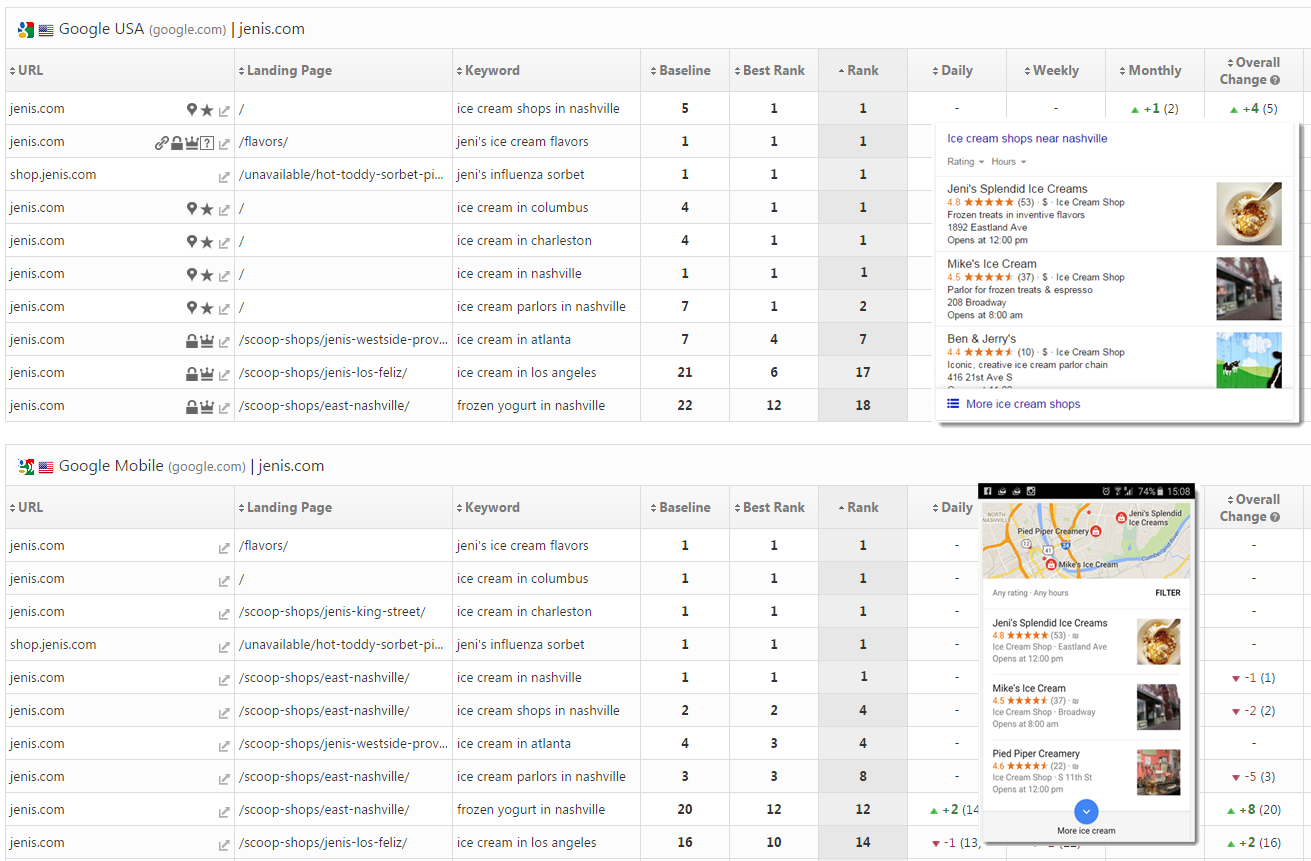 RankRanger Screenshot #0