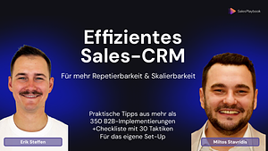 SalesPlaybook - Effizientes Sales CRM