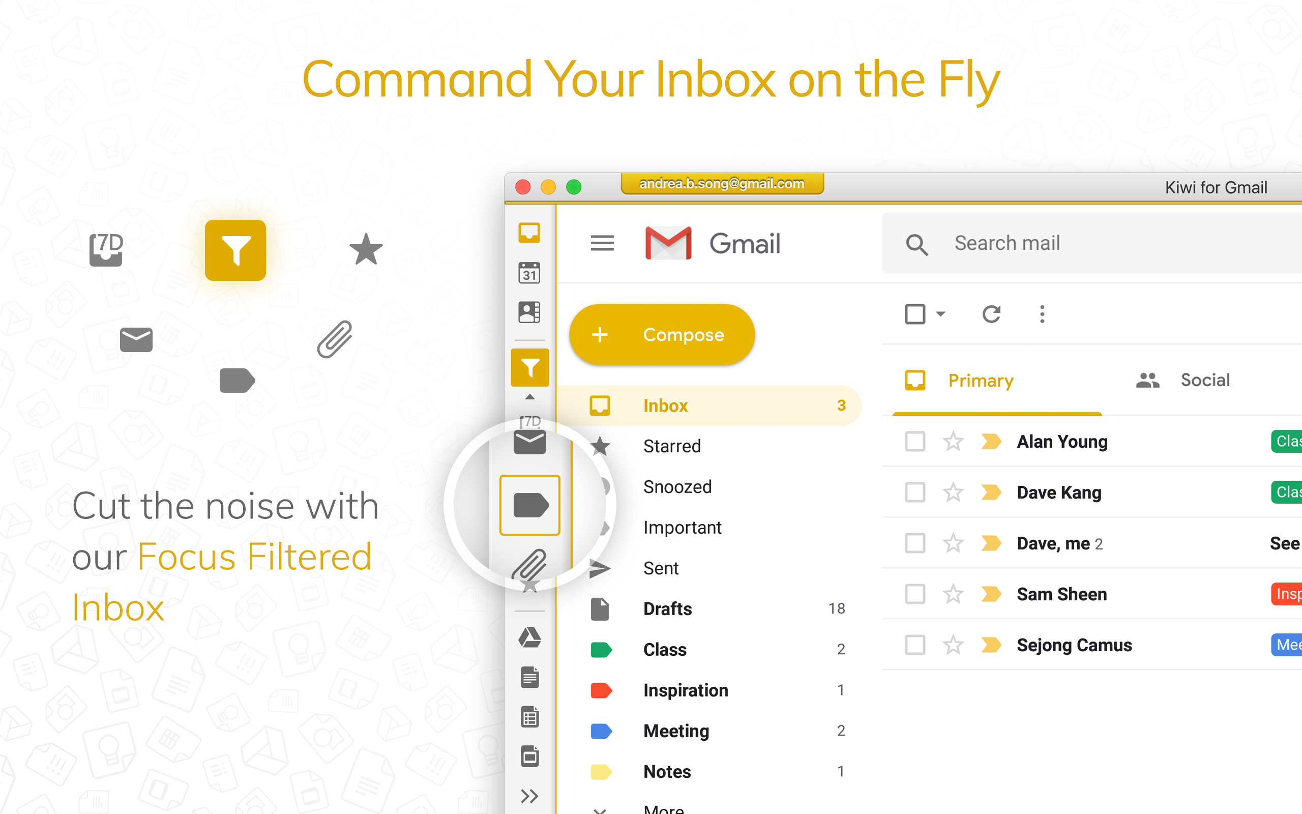 Kiwi for Gmail Screenshot #0