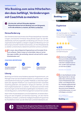 Booking.com One pager DE